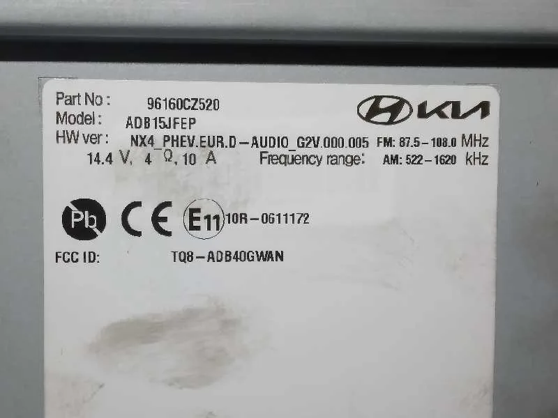 Sistema Audio / Radio Cd para Hyundai Tucson