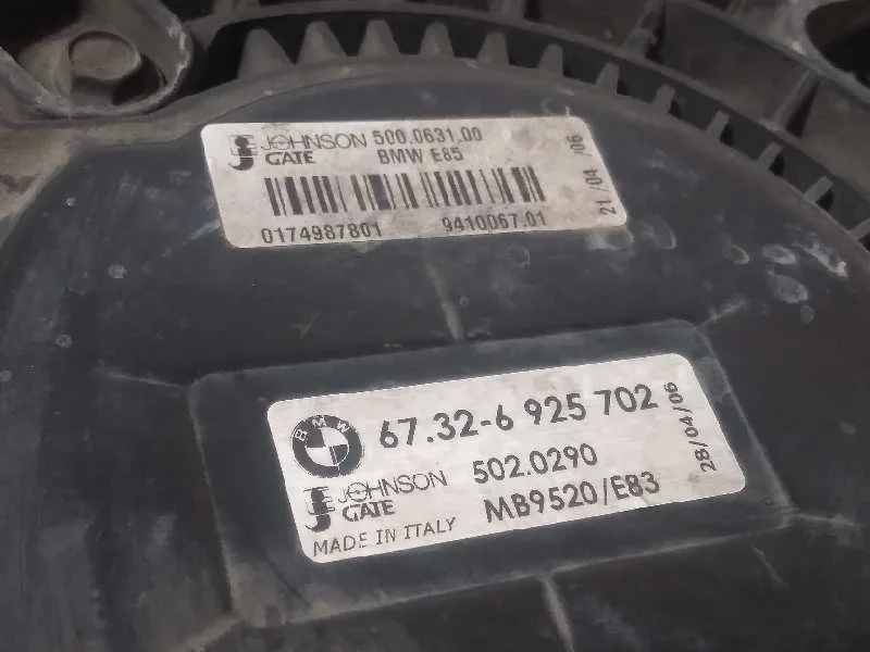 Electroventilador para Bmw X3 (E83)