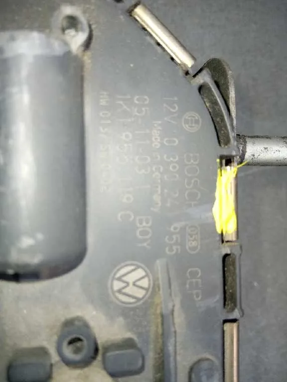 Motor Limpia Delantero para Volkswagen Golf V Berlina (1K1)
