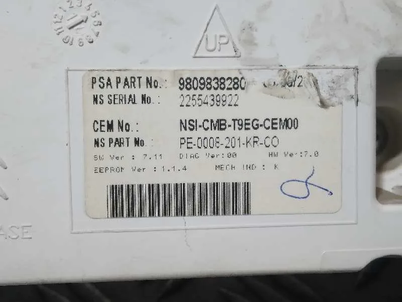 Cuadro Instrumentos para Peugeot 308