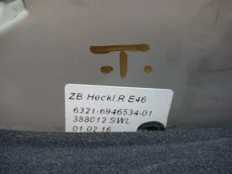 Piloto Trasero Derecho para Bmw Serie 3 Berlina (E46)