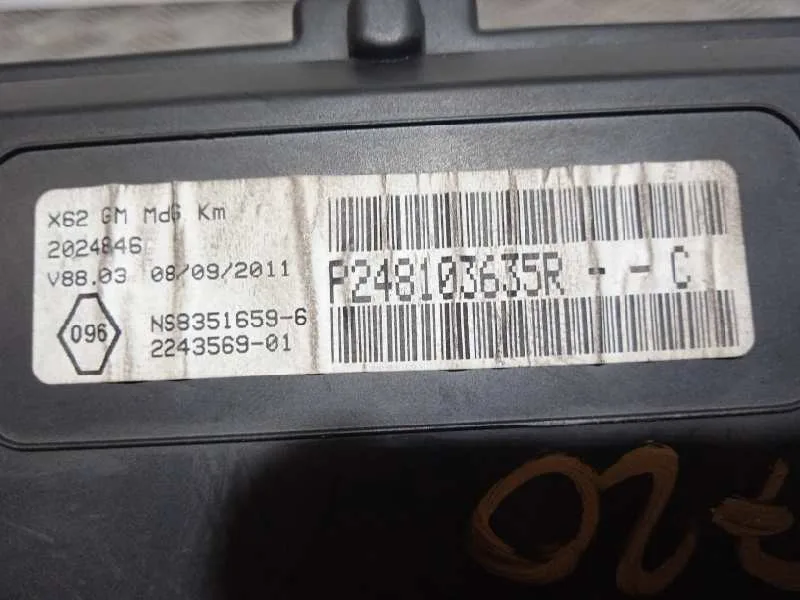 Cuadro Instrumentos para Opel Movano B Kasten/Combi