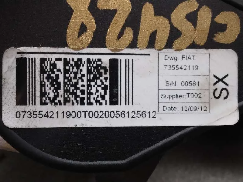 Cinturon Seguridad Delantero Derecho para Citroën Nemo
