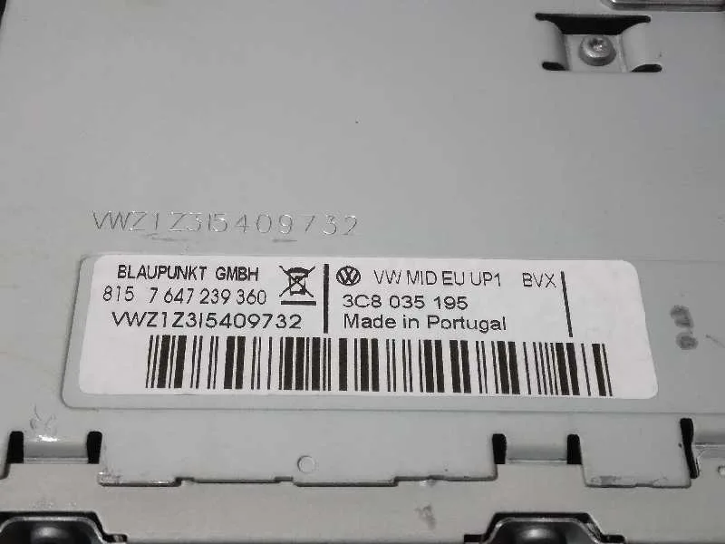 Sistema Audio / Radio Cd para Volkswagen Golf Vi (5K1)