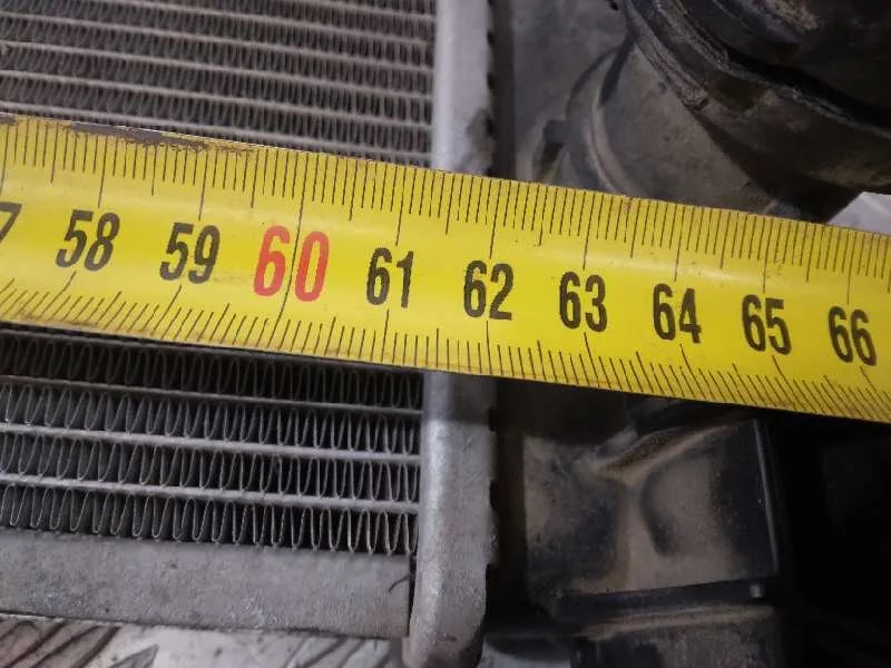 Radiador Agua para Opel Combo D