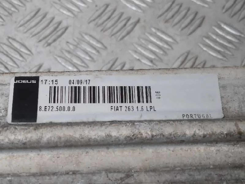 Intercooler para Opel Combo D