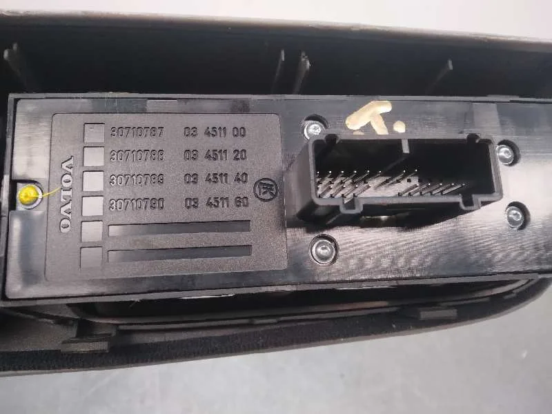 Mando Elevalunas Delantero Izquierdo para Volvo S40 Berlina