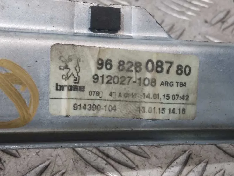 Elevalunas Trasero Izquierdo para Peugeot 3008