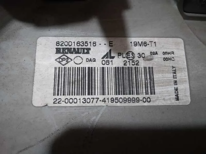 Faro Izquierdo para Renault Master Ii Phase 2 Caja Cerrada