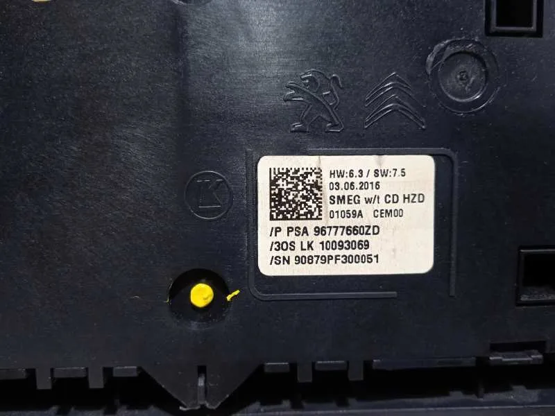 Mando Multifuncion para Peugeot 308