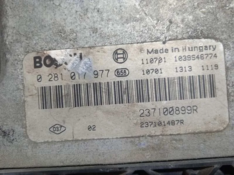 Centralita Motor Uce para Opel Movano B Kasten/Combi