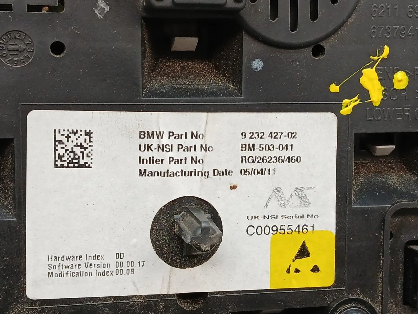 Cuadro Instrumentos para Mini Mini (R56)