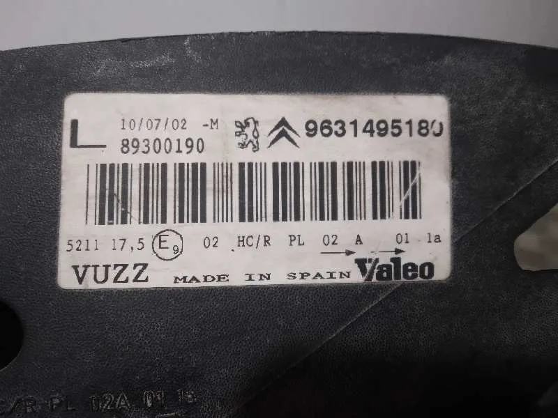 Faro Izquierdo para Citroën Xsara Picasso