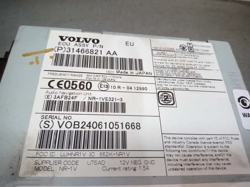 Sistema Navegacion Gps para Volvo V40
