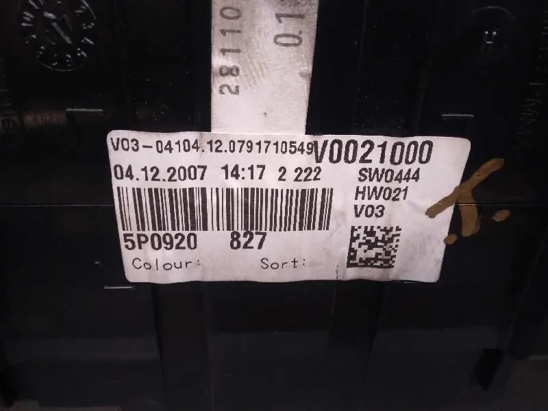 Cuadro Instrumentos para Seat Altea (5P1)