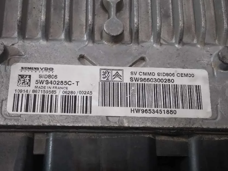 Centralita Motor Uce para Citroën C3