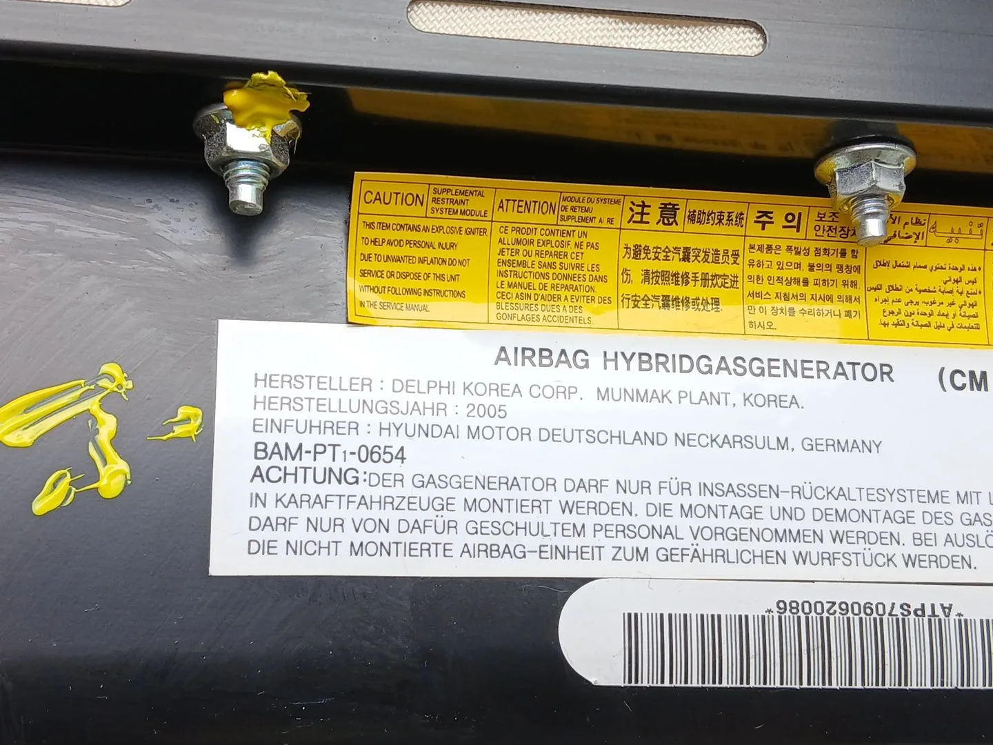 Kit Airbag para Hyundai Santa Fe (Bm)