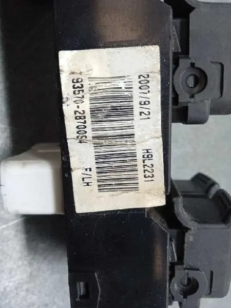 Mando Elevalunas Delantero Izquierdo para Hyundai Santa Fe (Bm)