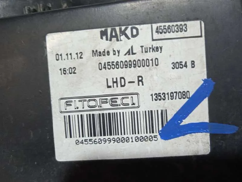 Faro Derecho para Fiat Fiorino