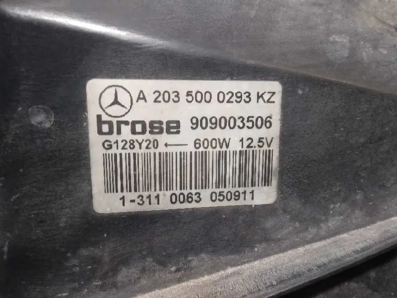Electroventilador para Mercedes-Benz Clase Clk (W209) Coupe