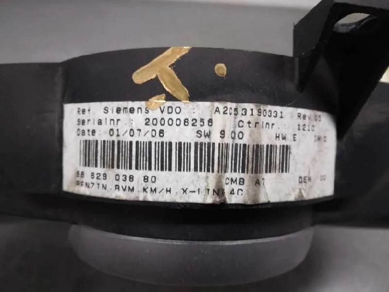 Cuadro Instrumentos para Peugeot 207