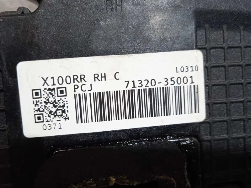 Cerradura Puerta Trasera Derecha para Ssangyong Tivoli