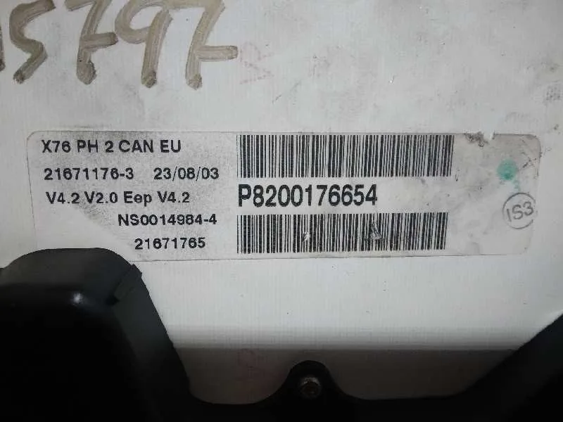 Cuadro Instrumentos para Renault Kangoo (F/Kc0)