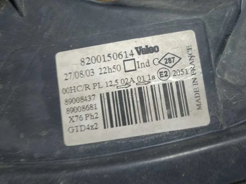 Faro Izquierdo para Renault Kangoo (F/Kc0)