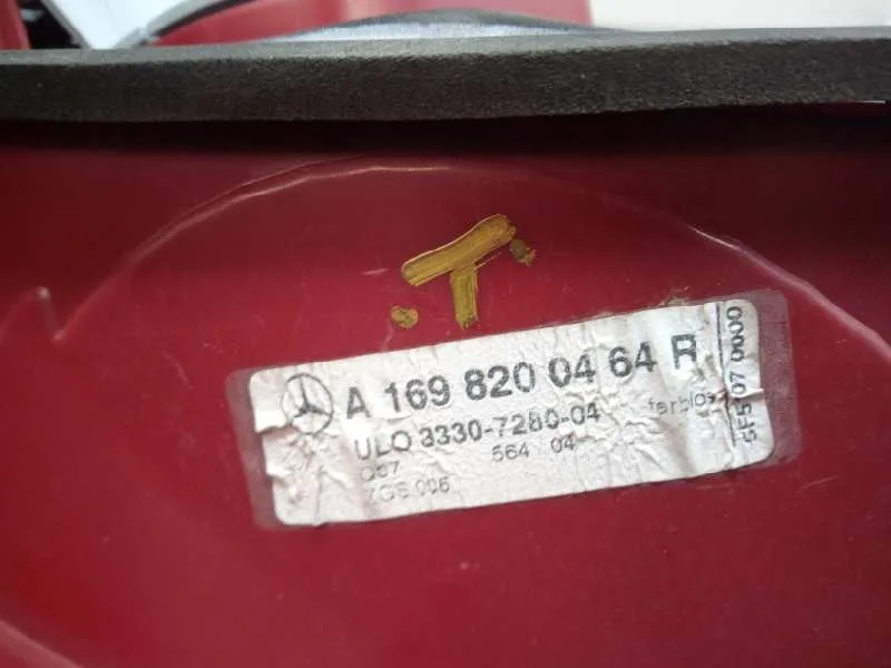 Piloto Trasero Derecho para Mercedes-Benz Clase A (W169)