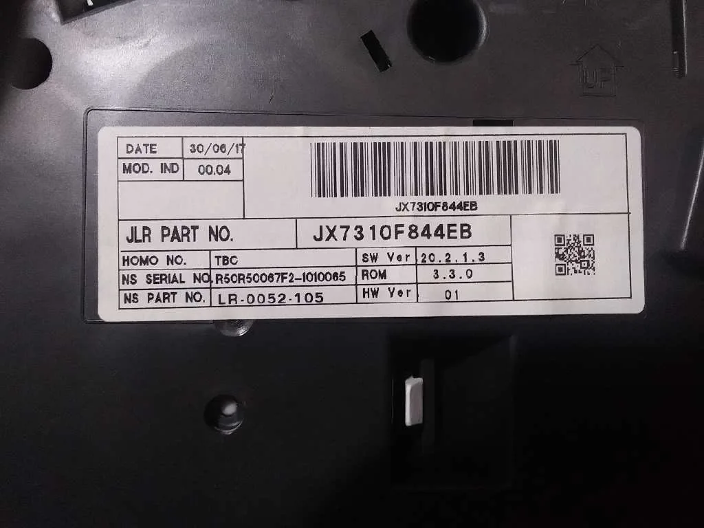 Cuadro Instrumentos para Jaguar Xe