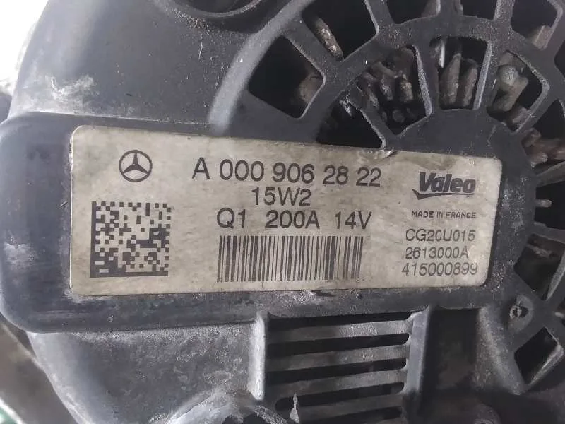 Alternador para Mercedes-Benz Sprinterii Caja Cerrada (Desde 01.06)