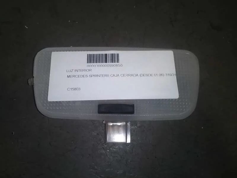 Luz Interior para Mercedes-Benz Sprinterii Caja Cerrada (Desde 01.06)