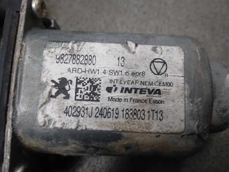 Elevalunas Trasero Derecho para Peugeot 508