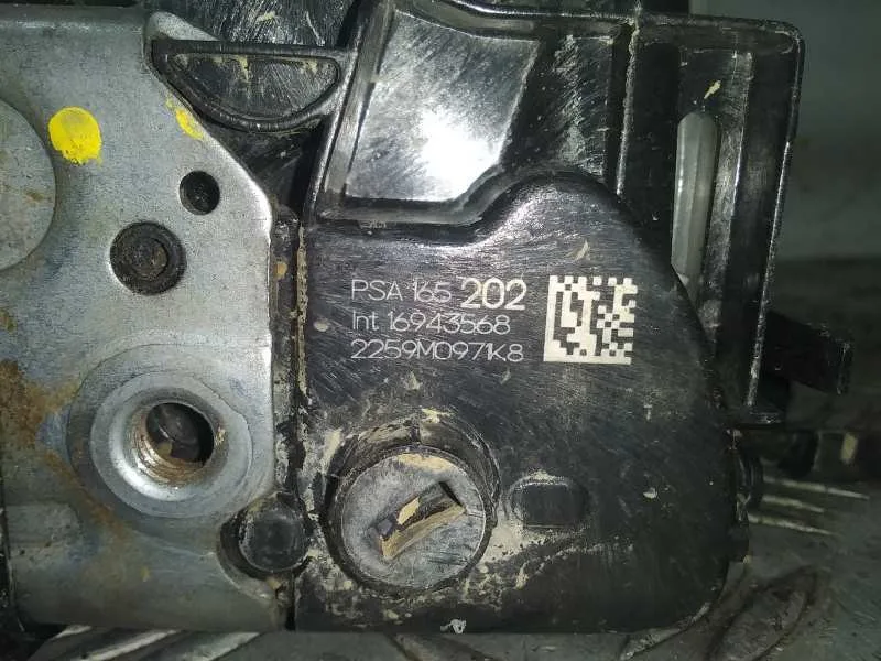 Cerradura Puerta Delantera Derecha para Peugeot 508