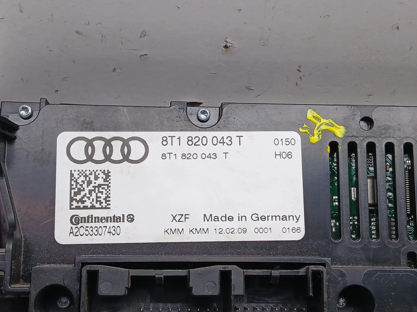 Mando Climatizador para Audi A4 Avant (8K5) (2008)