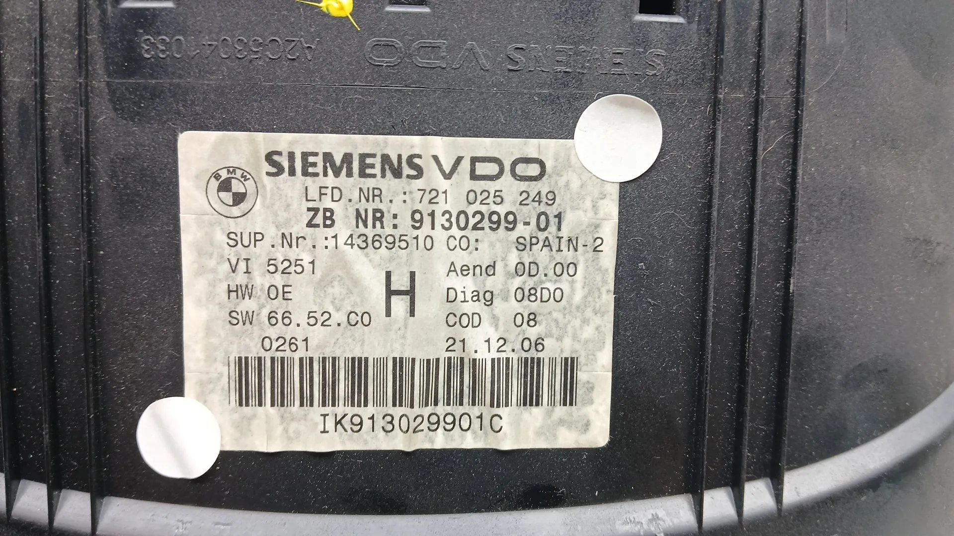Cuadro Instrumentos para Bmw Serie 3 Berlina (E90)