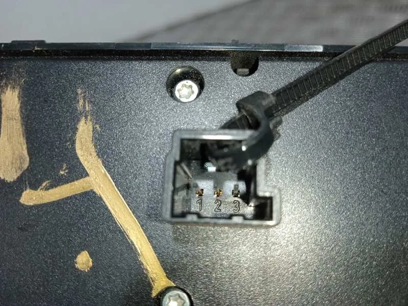 Mando Elevalunas Delantero Izquierdo para Mercedes-Benz Clase C (W204) Berlina