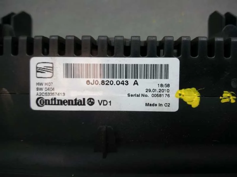 Mando Climatizador para Seat Ibiza (6J5)