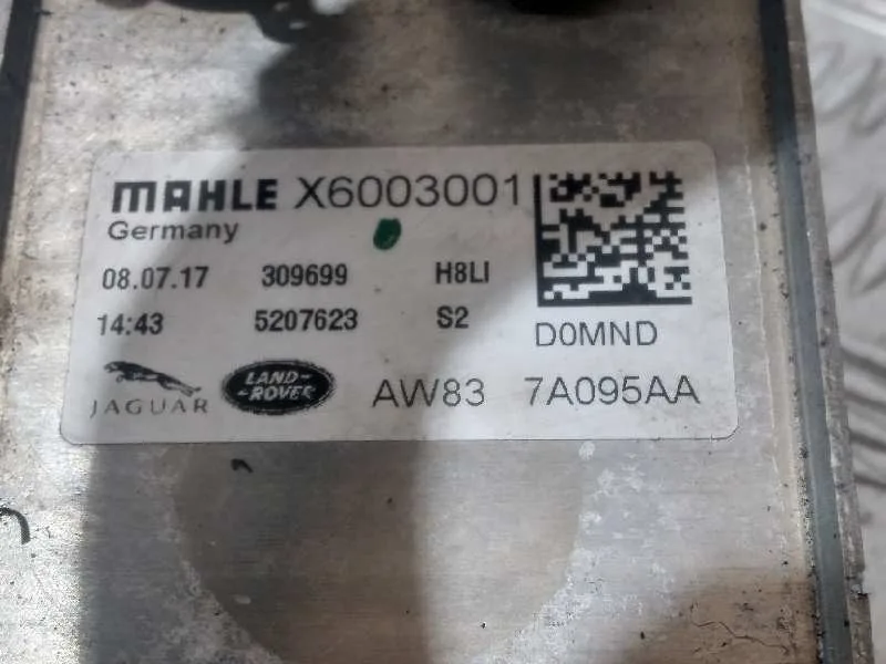Enfriador Aceite Motor para Jaguar Xe