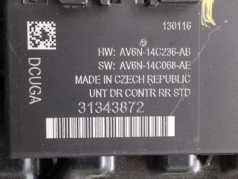 Elevalunas Trasero Izquierdo para Volvo V40