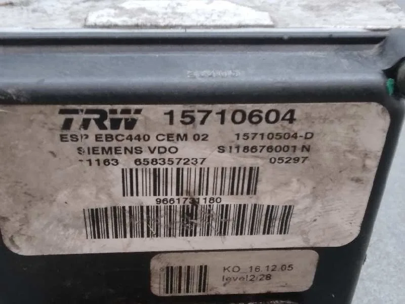 Abs para Peugeot 407