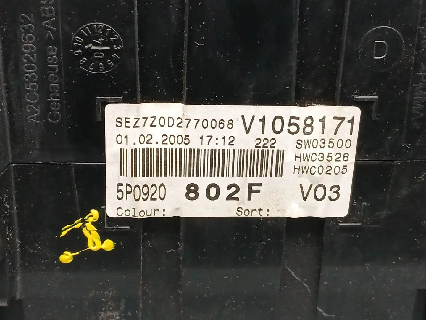 Cuadro Instrumentos para Seat Altea (5P1)