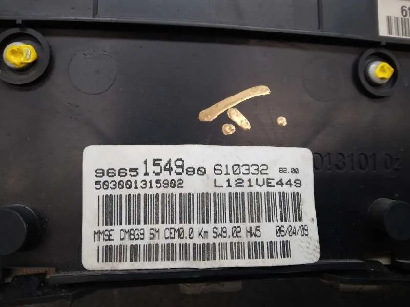 Cuadro Instrumentos para Fiat Scudo Combi (272)