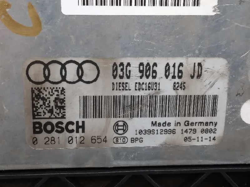 Centralita Motor Uce para Audi A4 Berlina (8E)