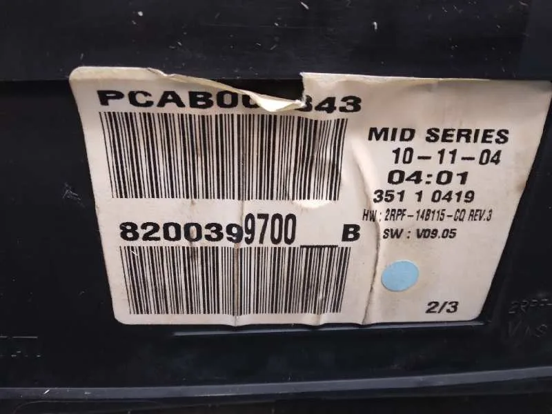Cuadro Instrumentos para Renault Megane Ii Berlina 3P