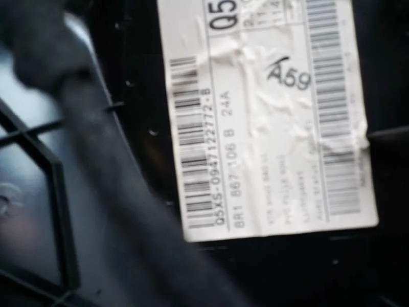 Guarnecido Puerta Delantera Derecha para Audi Q5 (8R)