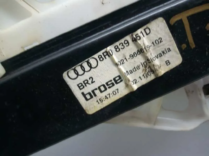 Elevalunas Trasero Izquierdo para Audi Q5 (8R)