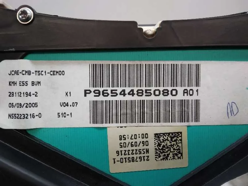 Cuadro Instrumentos para Peugeot 307 Break/Sw (S2)