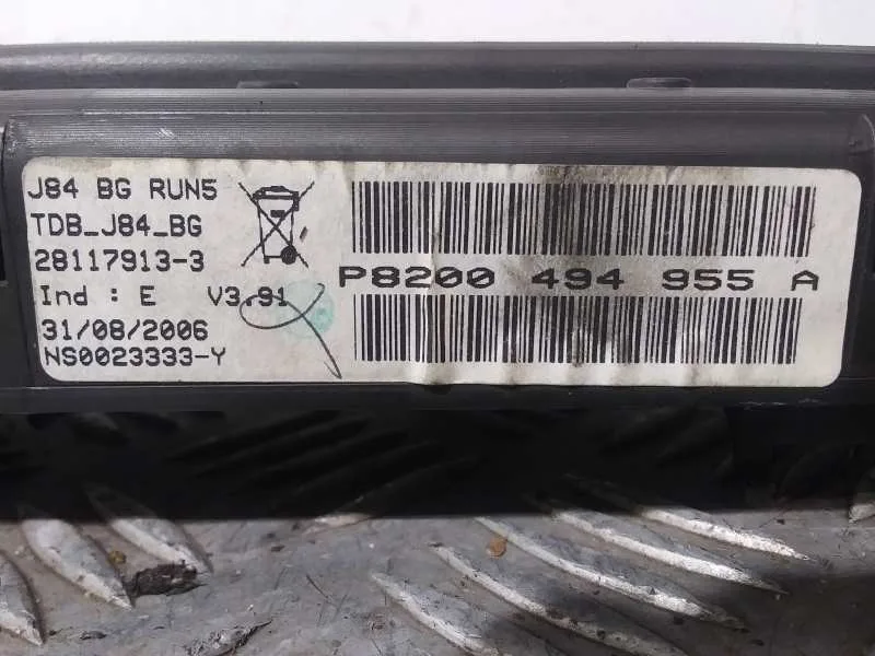 Cuadro Instrumentos para Renault Scenic Ii