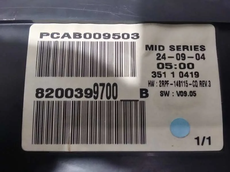 Cuadro Instrumentos para Renault Megane Ii Berlina 3P
